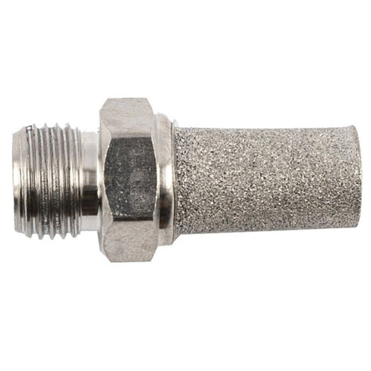 Metal conical silencer