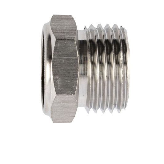 Flat metal silencer
