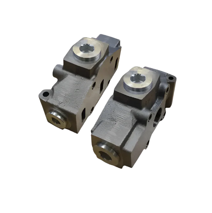 Single return top outlet section
