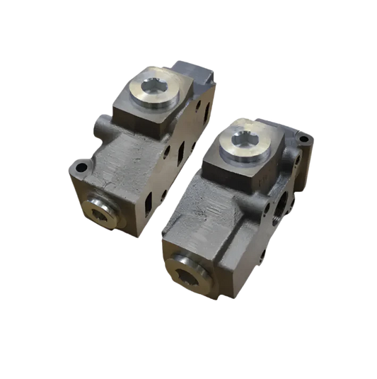 Single return top outlet section