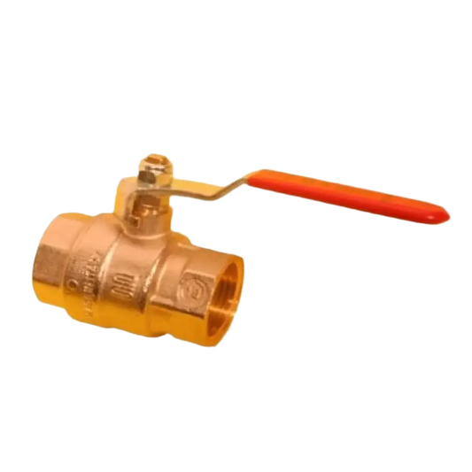Medium pressure ball valve