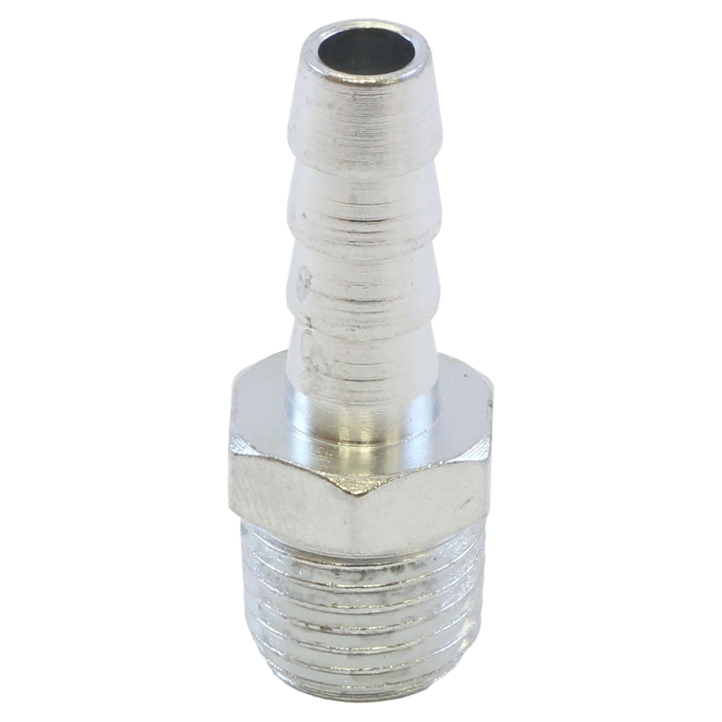1/4" BSP Milton male coupler with thread (8 mm)