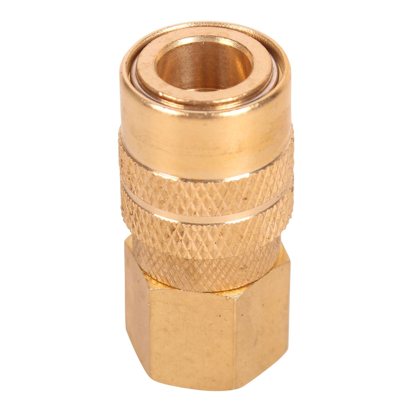 3/8" Female Milton Type Quick Coupling (Brass)
