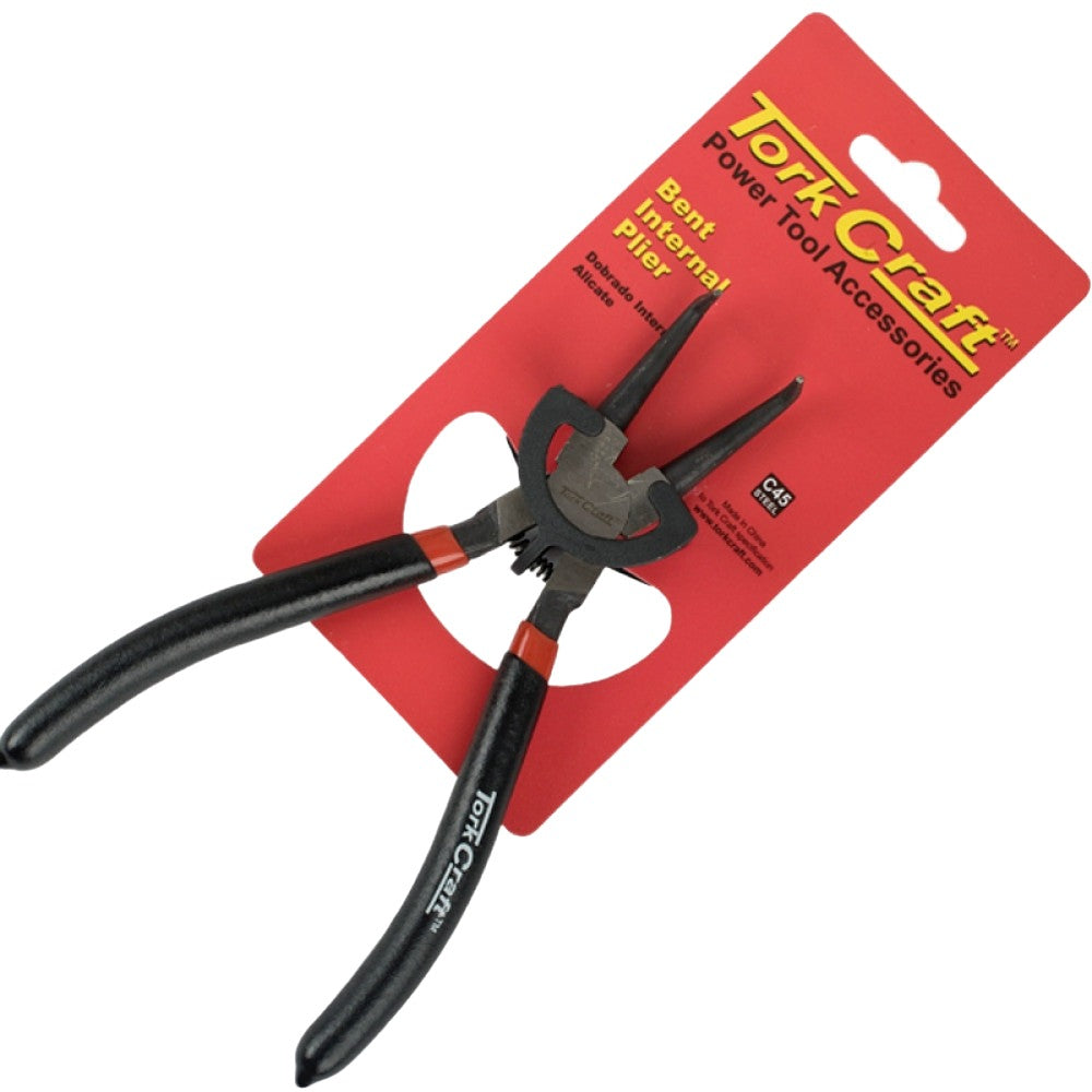 Bent circlip pliers