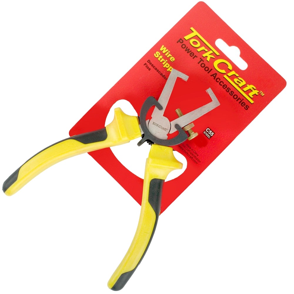 Wire stripping pliers