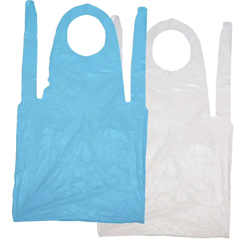 Disposable PE apron