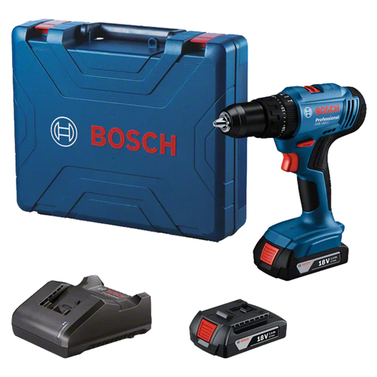 GSB 183 Li 18V Professional Cordless Drill with 2 x 2.0Ah Batteries and Charger