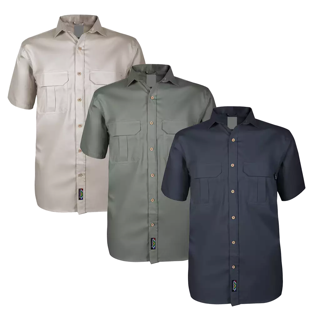Short Sleeve Homemade Shirts for Men