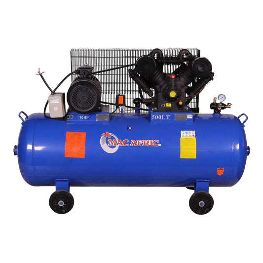 Belt Driven V-Head Compressor 500L 7.5 KW (10 HP) 380 V