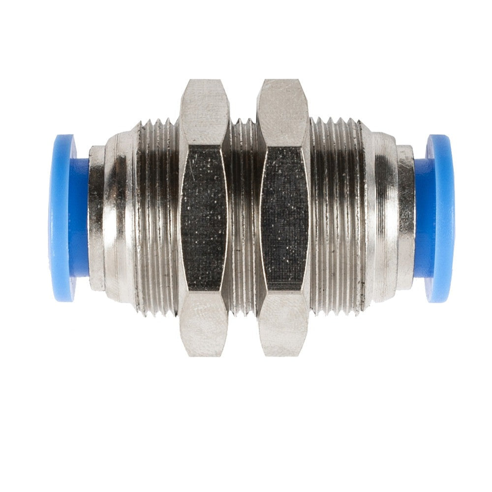 Metal bulkhead connector