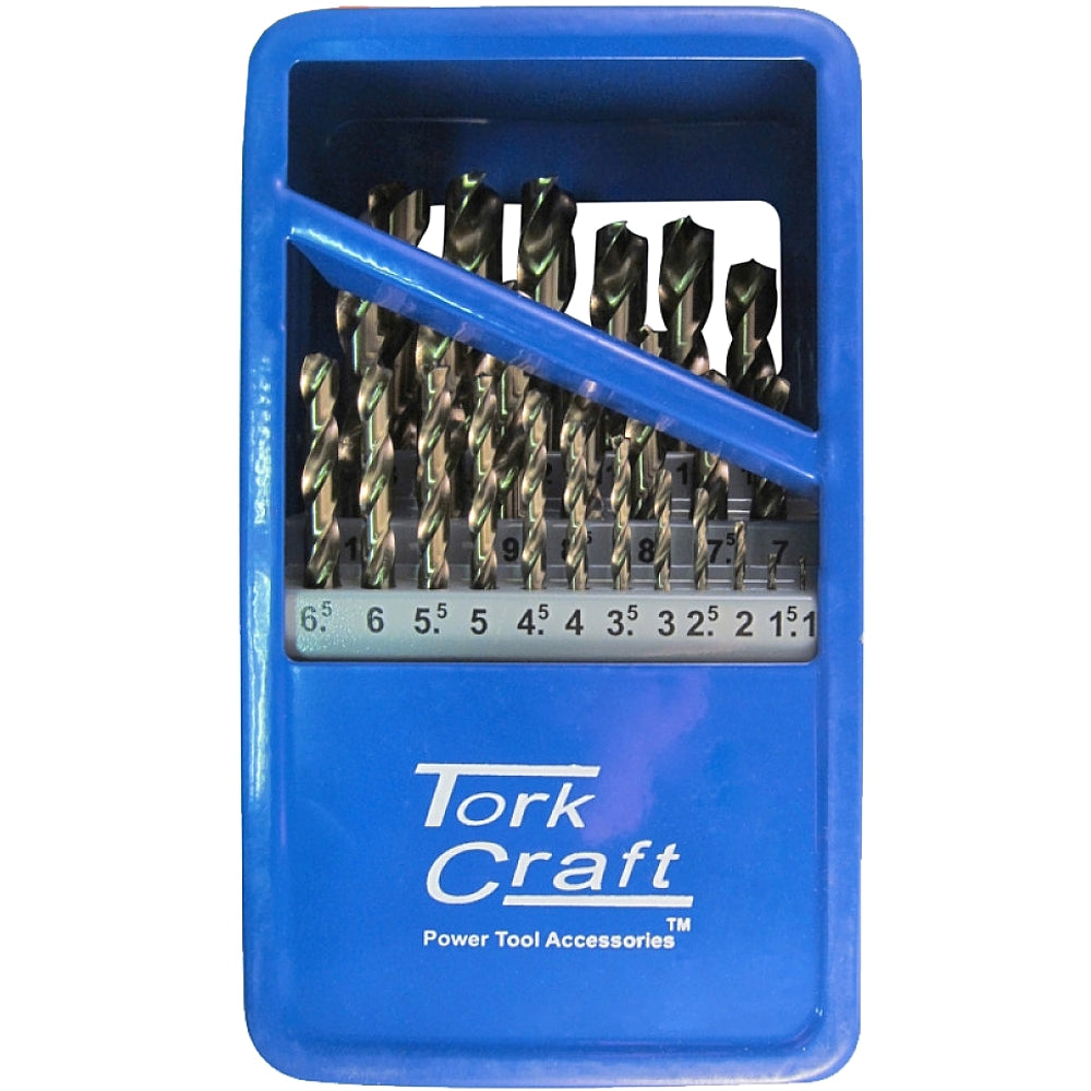 25 Piece Turbo Point Drill Bit Set