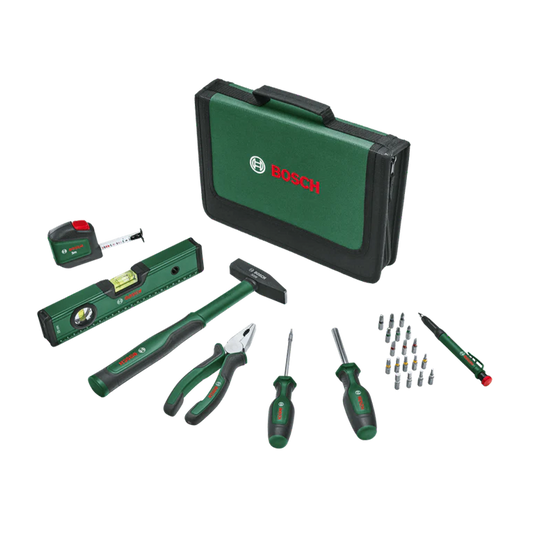25 Piece Universal Hand Tool Set