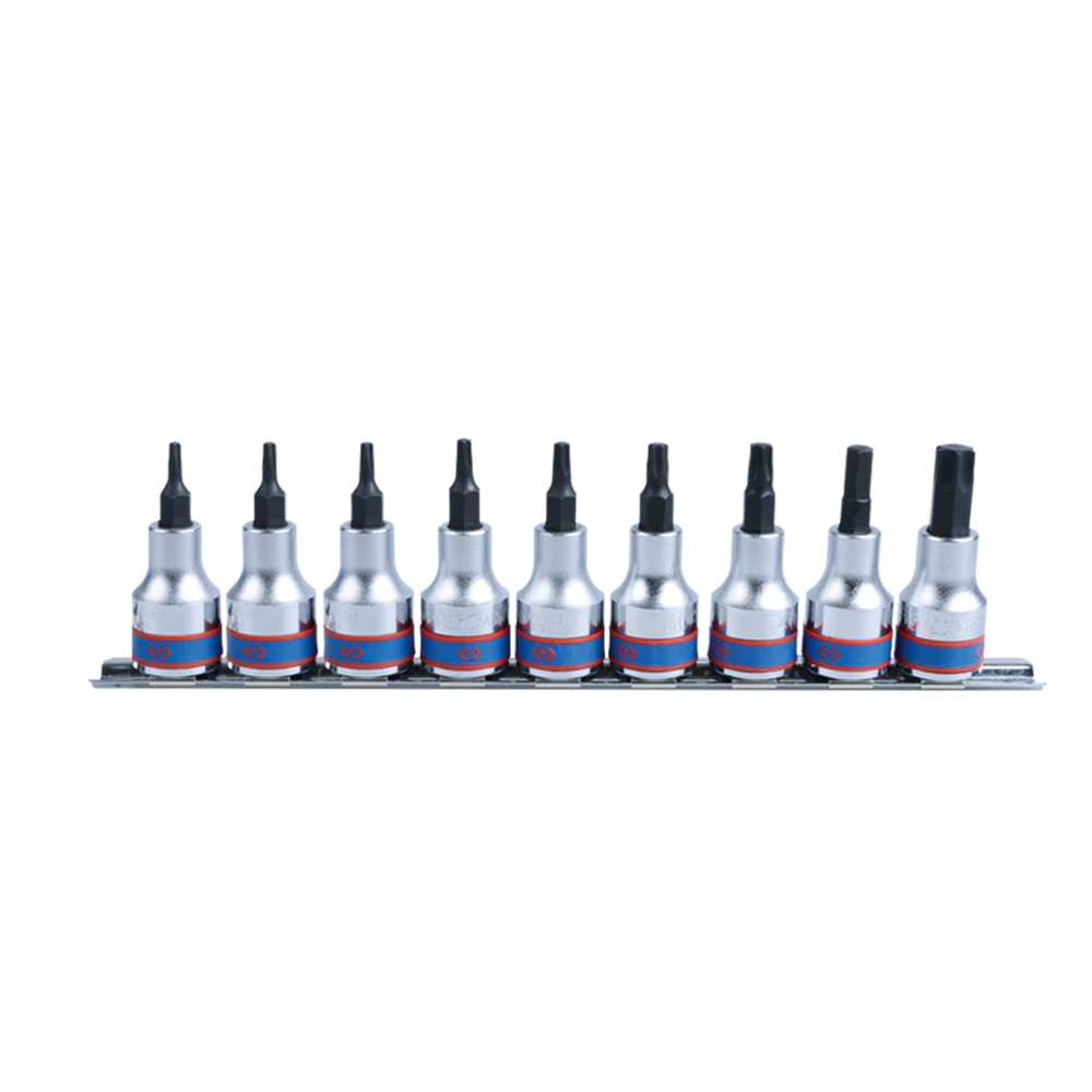 9 Piece 3/8" Torx Socket Set