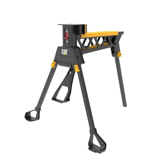 Jawhorse clamping and support station