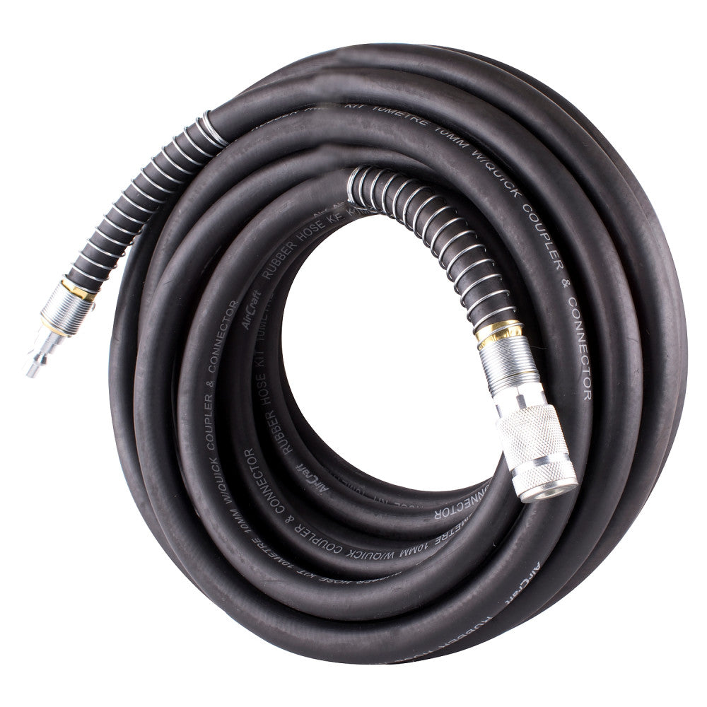 Rubber hose with argo coupler