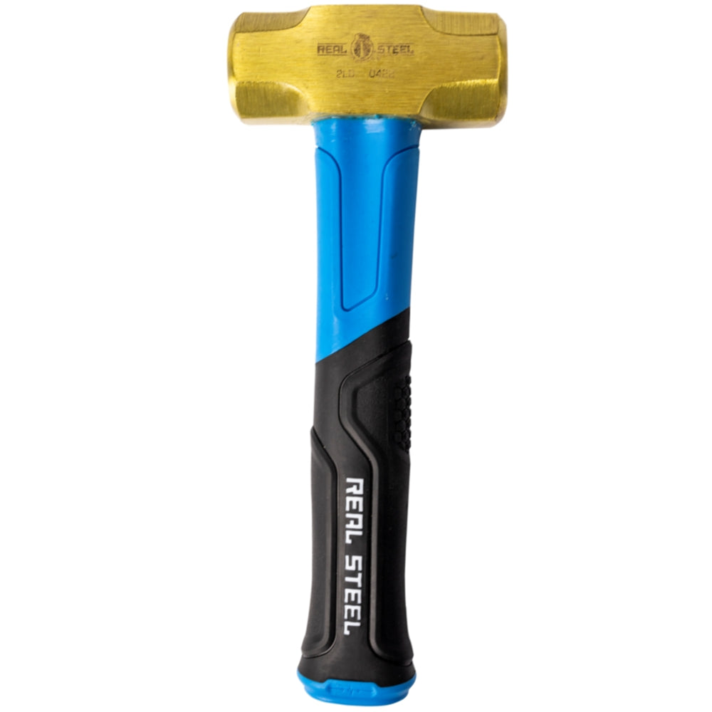 Brass sledgehammer with fiberglass handle