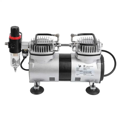 Double cylinder oil free mini compressor