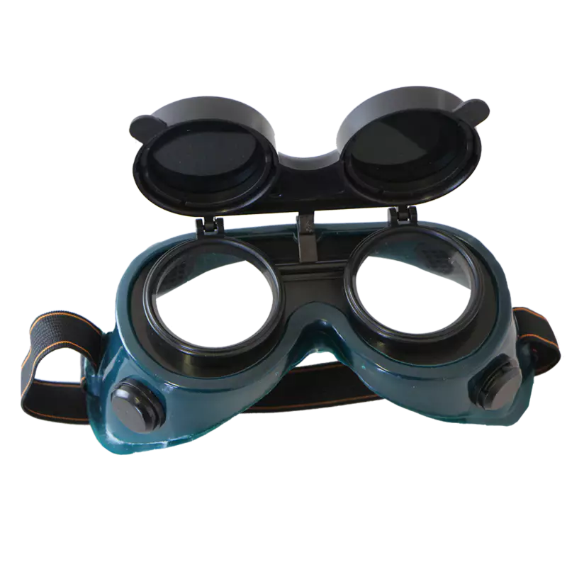 Flip front glasses