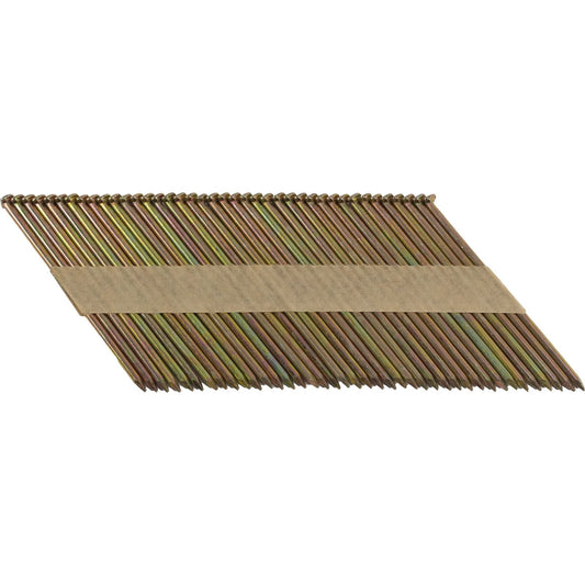 Nails for nail gun with 34° cut head