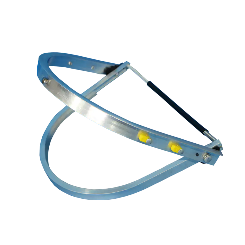 Aluminum helmet cap holder